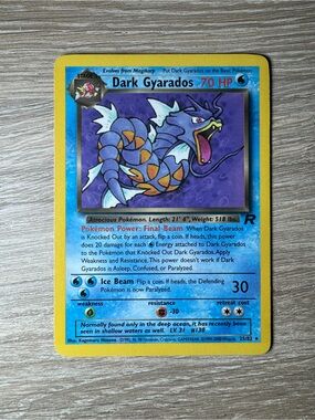 Dark Gyarados #25/Pokemon Team Rocket